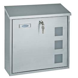 1235402 - Briefkasten Muro Inox Edelst. HxBxT:360x360x100mm