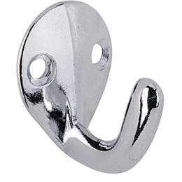 1231662 - Mantelhaken Epsilon chrom pol. T:31mm/H:37mm/B:27mm