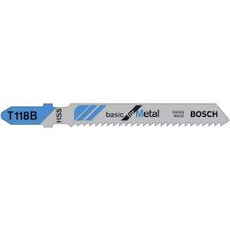 1044398 - Stichsägeblatt T118B für Metall, 1 Pkg.=3 Stk.