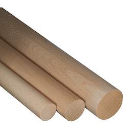 1133122 - Rundstab glatt Buche