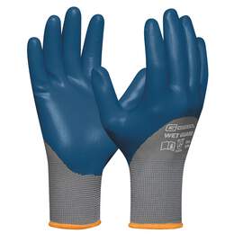 1292581 - Arbeitshandschuh Gr.9 Wet Guard blau