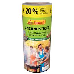 1294359 - Anzündsticks 100 Stk + 20 Stk gratis