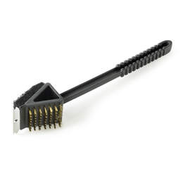 1296288 - Grillbürste 3 in 1, 37cm schwarz
