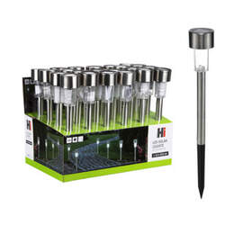 1304594 - Solarlampe mit Erdspie&szlig; DM 4,5cm H 33,5cm