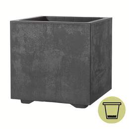 1312579 - Blumenkasten Millennium R quad anthrazit 39cm