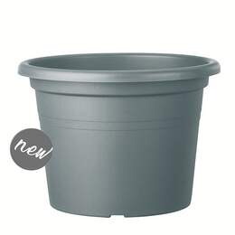 1312556 - Blumentopf Day R 30cm aschgrau