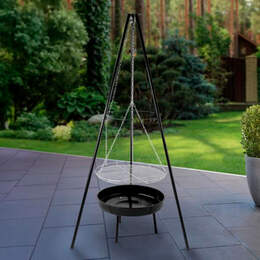 1320159 - Dreibein Schwenkgrill H&ouml;he: 155cm