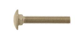 1125412 - Torbandschraube Edelstahl A2 DIN603 m. Muttern