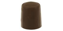 1174262 - T&uuml;rpuffer braun m.Schraube u.D&uuml;bel,2Stk.