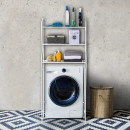 1325704 - Waschmaschinenregal Metall 68x25x155cm