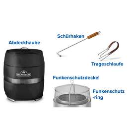 1329360 - Zubeh&ouml;rset Feuerstelle 47cm 5tlg.