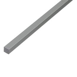 1242063 - Vierkantstange Alu silber elox 1m/10x10mm