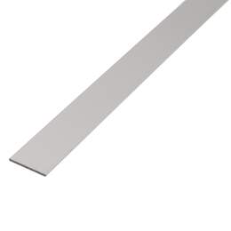 1226350 - Flachstange Alu silber eloxiert