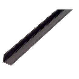 1226467 - Winkelprofil Kunstst.schwarz 1m/10x10x1mm