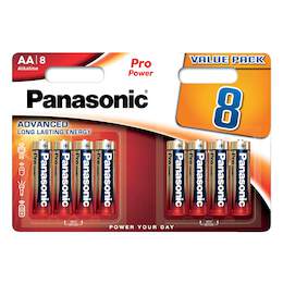 1188862 - Alkali-Batterie Pro Power M Multi-Pack Mignon LR6 8 Stk.