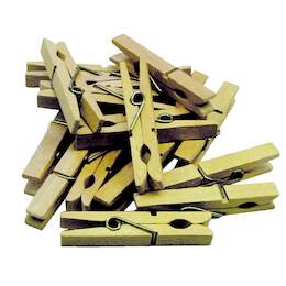 1002103 - Wäscheklammern Holz