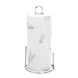 1203344 - Küchenrollenhalter Chrom DM 12cm 30cm hoch inkl. Rolle