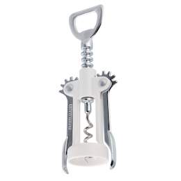 1205355 - Hebelkorkenzieher 16cm ABS weiß SB