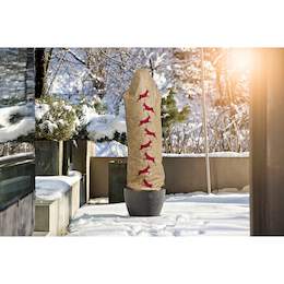 1246085 - Winter Deko-Haube Protect L 0,6 x 1,8m Hirschmotiv