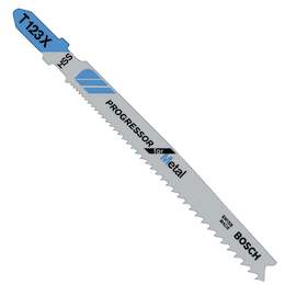 1096391 - Stichsägeblatt T123X für Metall, 1 Pkg.=5 Stk.