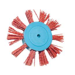 1247597 - Fächerbürste Grittyflex rot DM 100mm K80