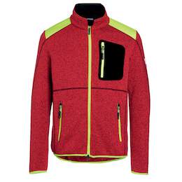 1253879 - Strickjacke Light Forest Gr.S rot/warngelb