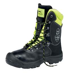 1259259 - Schnittschutzstiefel Gr.39 schwarz/neongelb