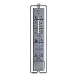 1263442 - Thermometer Innen/Außen Metall silber 48x16x195mm SB