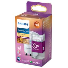 1265459 - LED Spot GU10 80W 36° 575lm WW warmweiß dimmbar WarmGlow