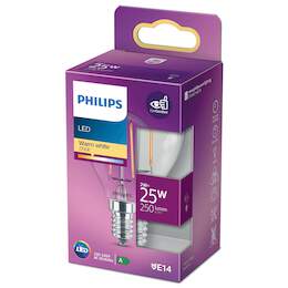 1265481 - LED Tropfen Fila 25 W E14 WW 250lm klar warmweiß
