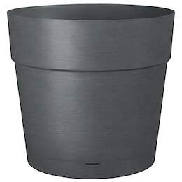 1272278 - Blumentopf Vaso Save R 20cm anthrazit