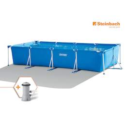 1271622 - Frame Pool Set Family Quadra 450 x 220 x 84 cm