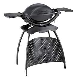 1214991 - Elektrogrill Weber Q 1400 Dark Grey mit Stand