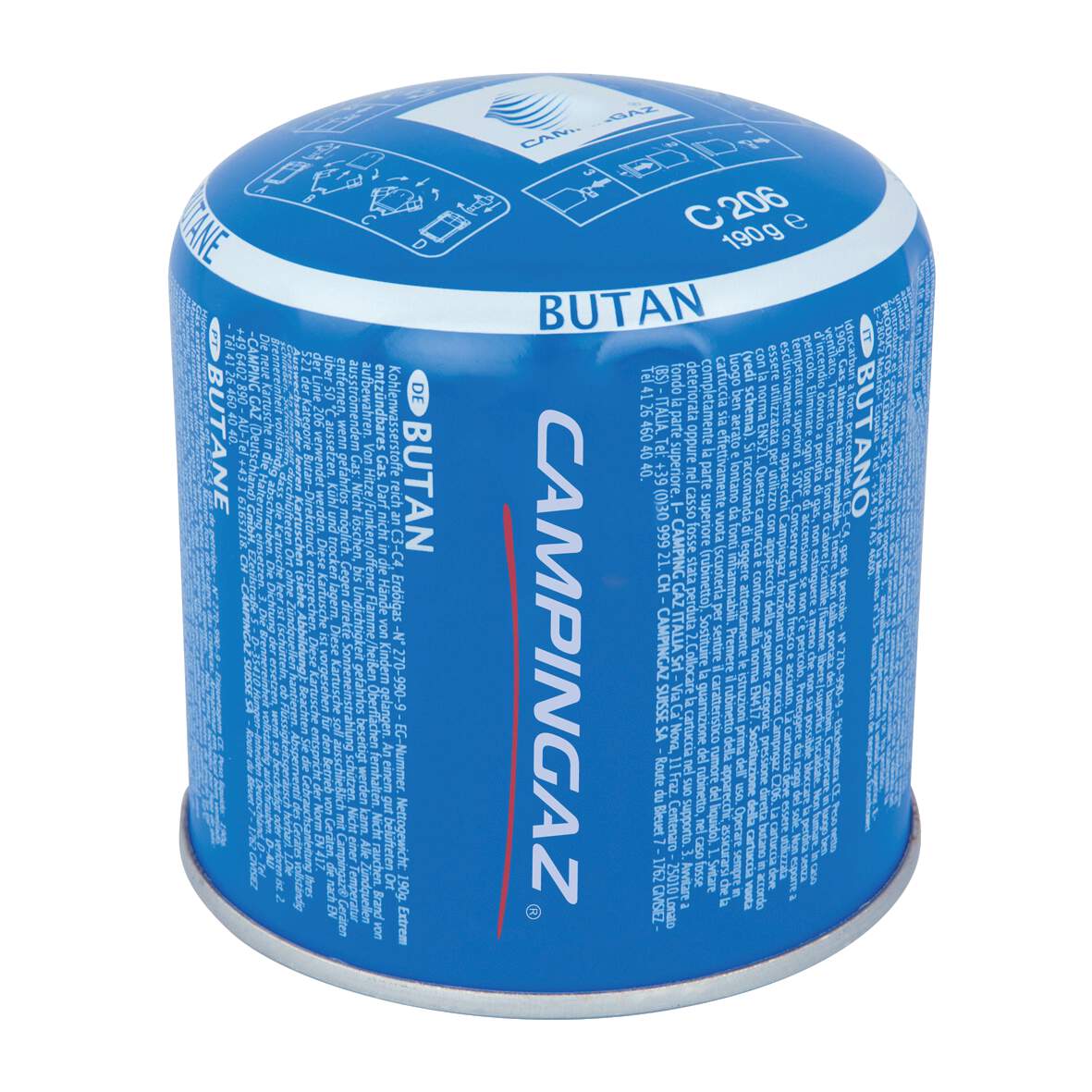 CAMPINGAZ Gaskartusche C 206 GLS (1220526) BauProfi