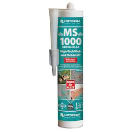 1233260 - Kleb- und Dichtstoff MS 1000 290 ml Kartusche, transparent