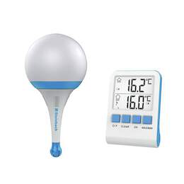 1279246 - Solarleuchte m. digitalem Funkthermometer