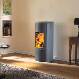 1239650 - Kaminofen Uno Xtra Speckstein Mantel